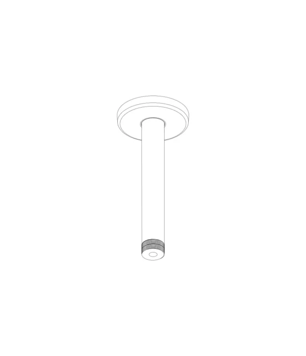 Braccio doccia da soffitto ø 21 mm // L. 150 mm, serie Pop by Aquaelite