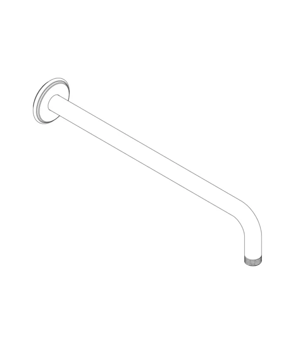 Braccio doccia da parete, collezione INstile by Aquaelite