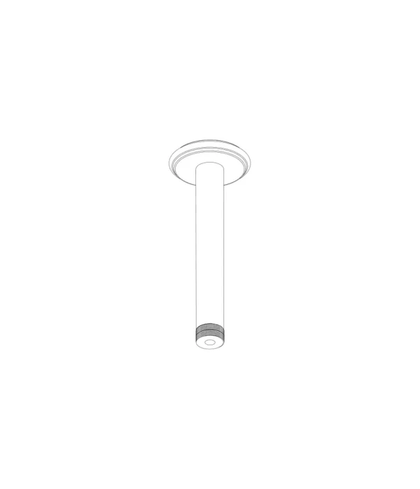 Braccio doccia da soffitto INstile by Aquaelite