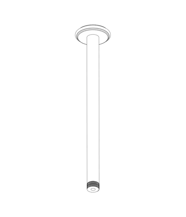 Braccio doccia da soffitto INstile by Aquaelite