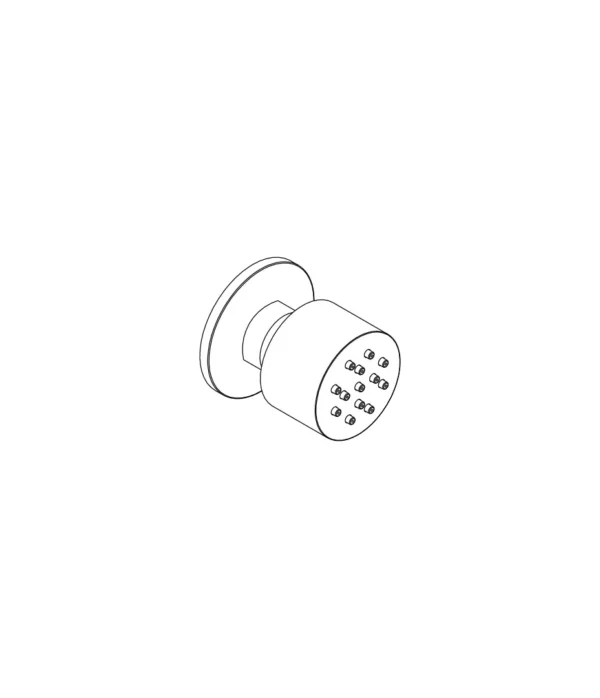 Getto laterale snodato ø 40 mm