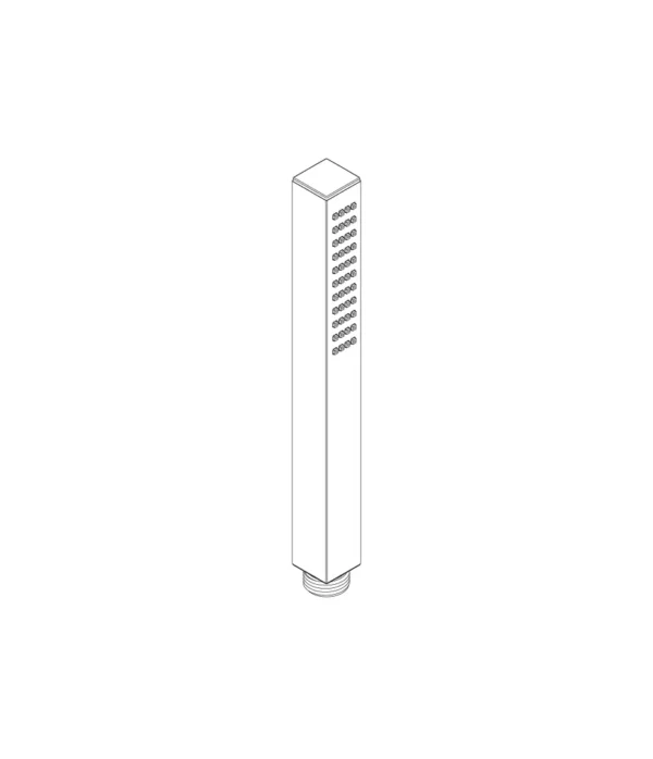 Doccetta quadrata 22x22 mm by Aquaelite