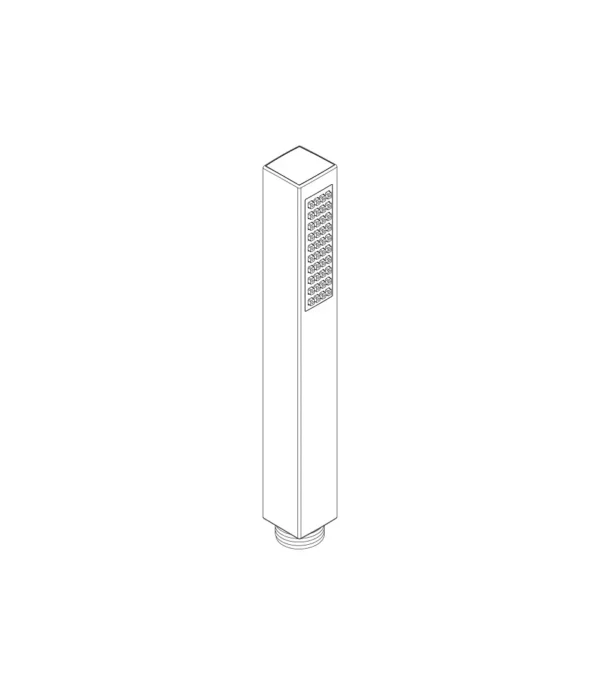 Doccetta quadrata 23x23 mm by Aquaelite