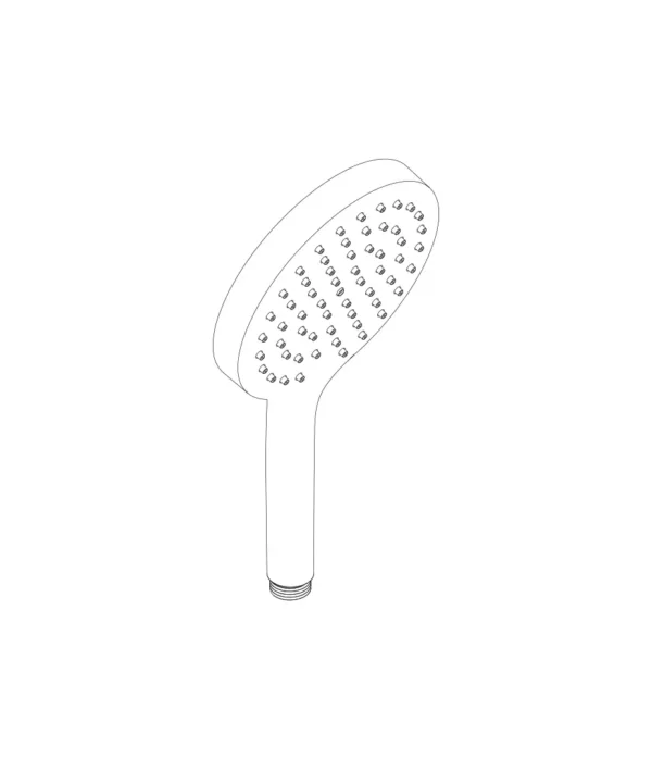 1 jet ø 140 mm handshower by Aquaelite
