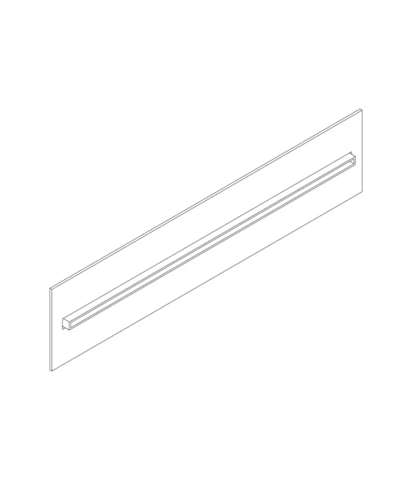 Wall mounted waterfall 200 mm, Minimal collection by Aquaelite