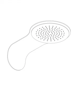 Wall mount shower head ø 260 mm, Swing collection by Aquaelite
