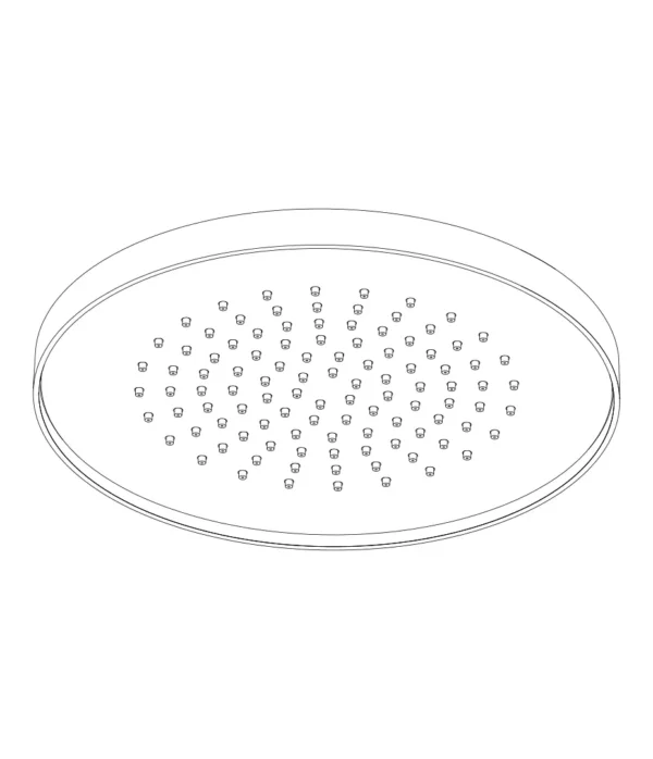 Ceiling shower ø 300 mm, Ninfea collection by Aquaelite and Alessandro Canepa