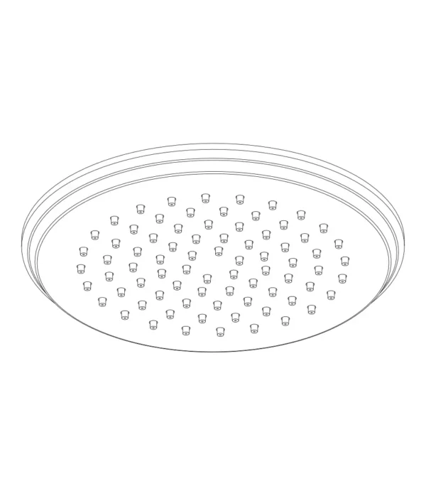 Soffione a pioggia serie INstile Aquaelite