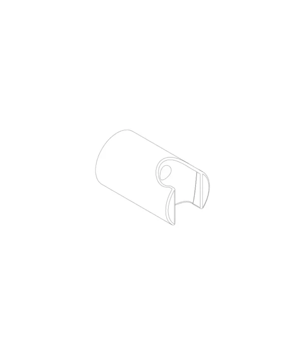 Supporto doccetta fisso by Aquaelite