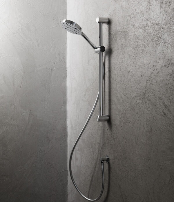 Rail kit ø 25 with adjustable shower holder L. 600 mm - Image 2