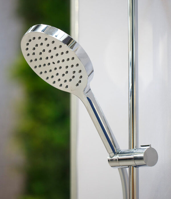 Rail kit ø 18 with adjustable shower holder L. 600 mm - Image 4