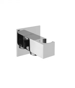 Wall elbow with shower holder by Aquaelite