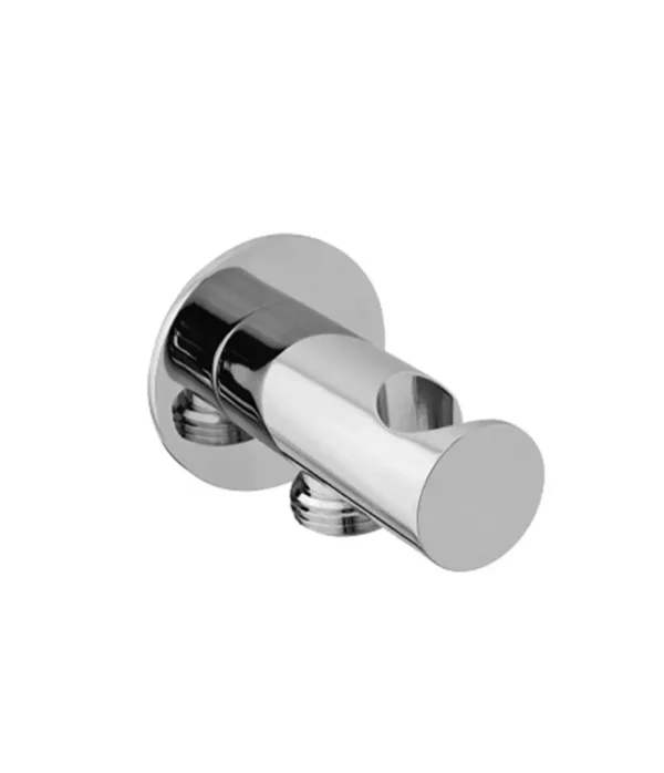 Wall elbow with shower holder by Aquaelite