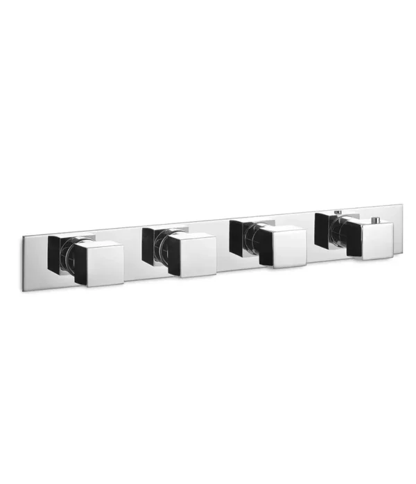 Built-in thermostatic mixer G3/4” with 3 taps by Aquaelite