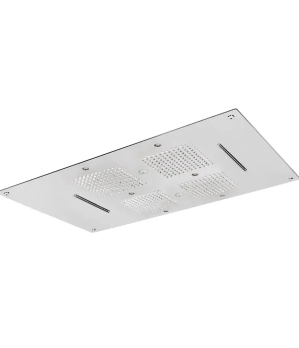 False ceiling shower head 850x540 mm, Rock collection by aquaelite