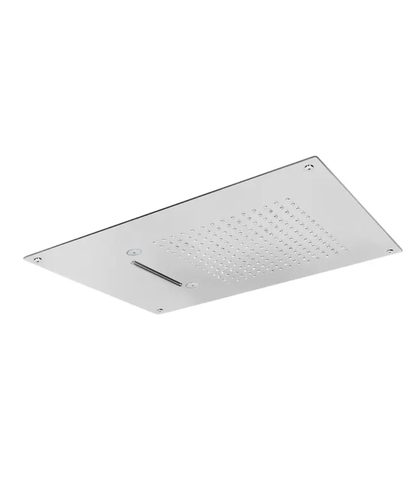 False ceiling shower head 550x400 mm, Rock collection by Aquaelite