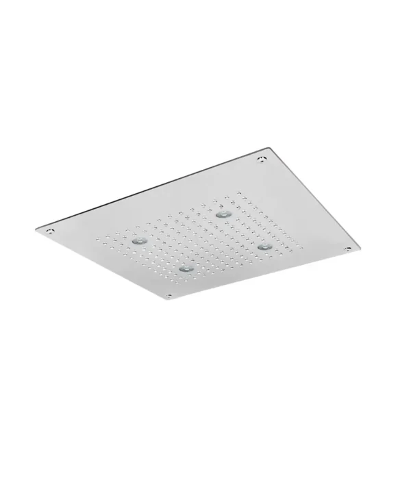 Soffione a incasso a controsoffitto, serie Techno by Aquaelite