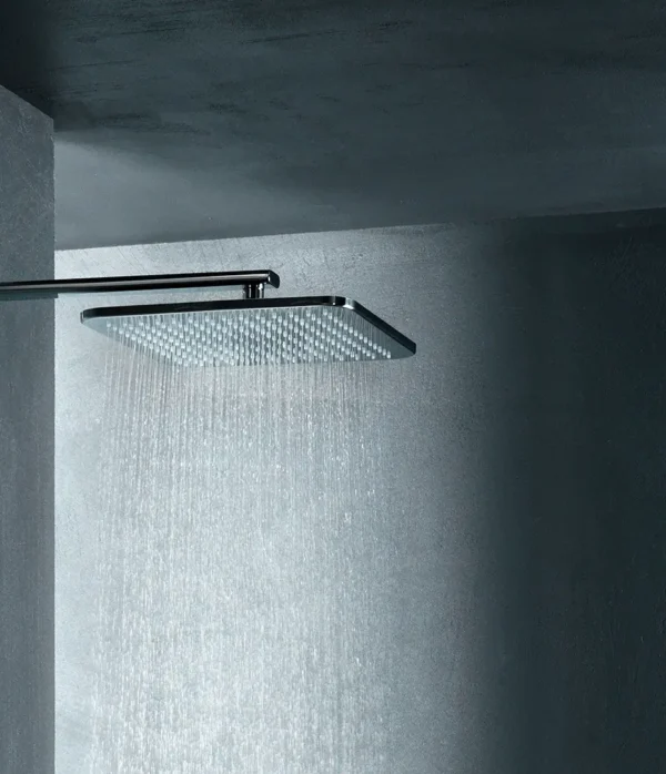 Rainfall shower head 300x300 mm // h. 12 mm, Techno collection by Aquaelite