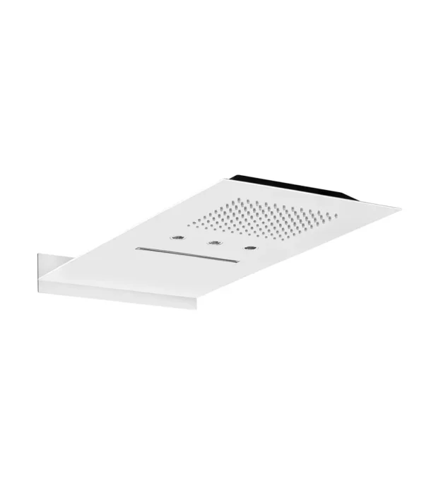 Soffione a parete 530x300 mm // h. 2 mm, serie Minimal by Aquaelite