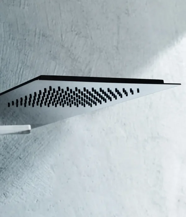 Soffione a parete 480x250 mm // h. 2 mm, serie Minimal by Aquaelite