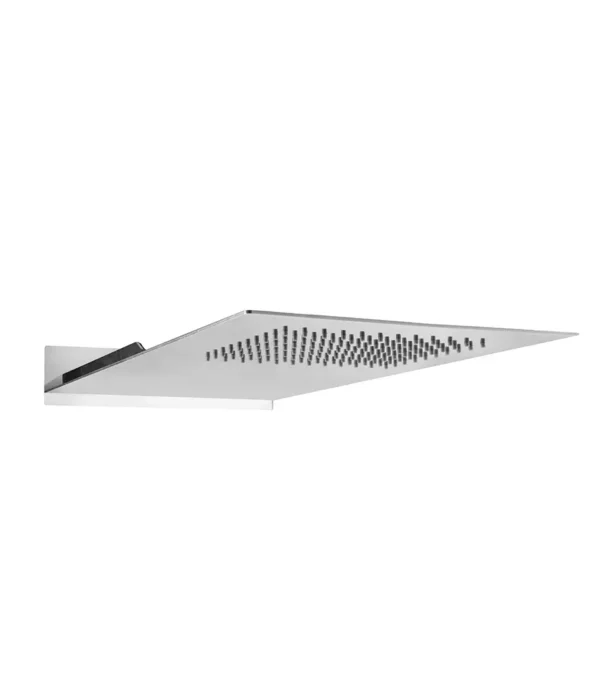 Soffione a parete 480x250 mm // h. 2 mm, serie Minimal by Aquaelite