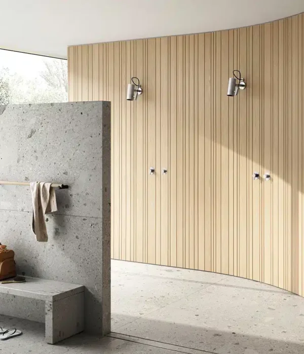 Wall mounted shower head KINO by Aquaelite