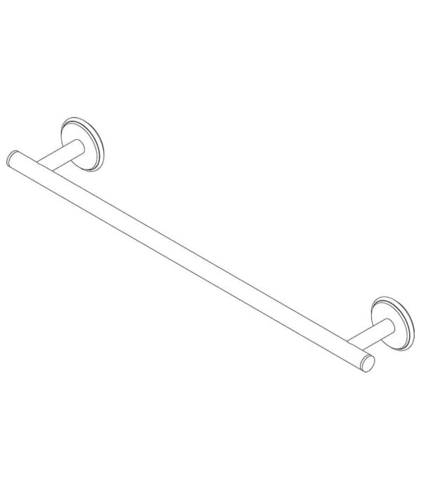 INstile porta asciugamano 450 mm ottone