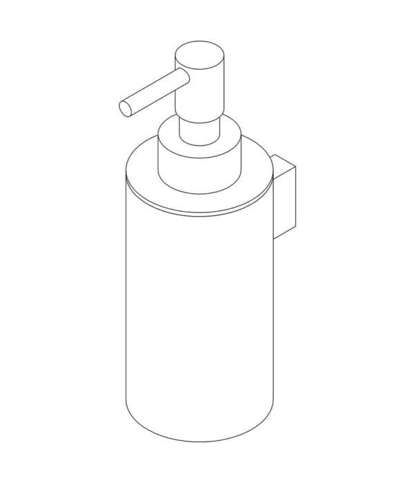 Kino dispenser sapone da parete inox 316L