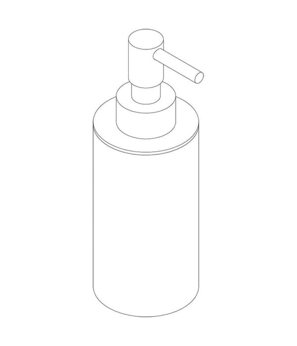 Kino dispenser sapone da appoggio inox 316L