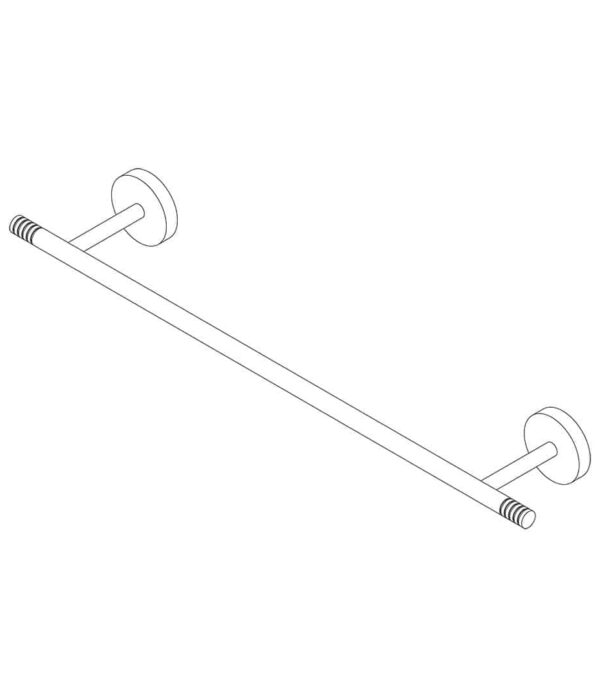 Kino porta asciugamano 300 mm inox 316L