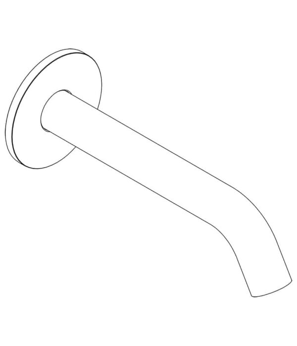 Spout l. 160 mm
