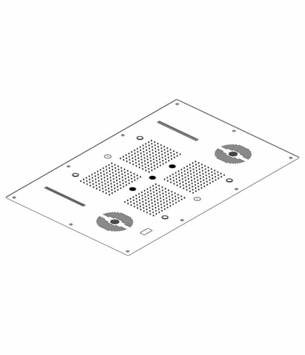 Ceiling shower 850x540 mm