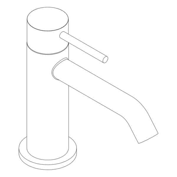 Miscelatore lavabo Ø 34 mm