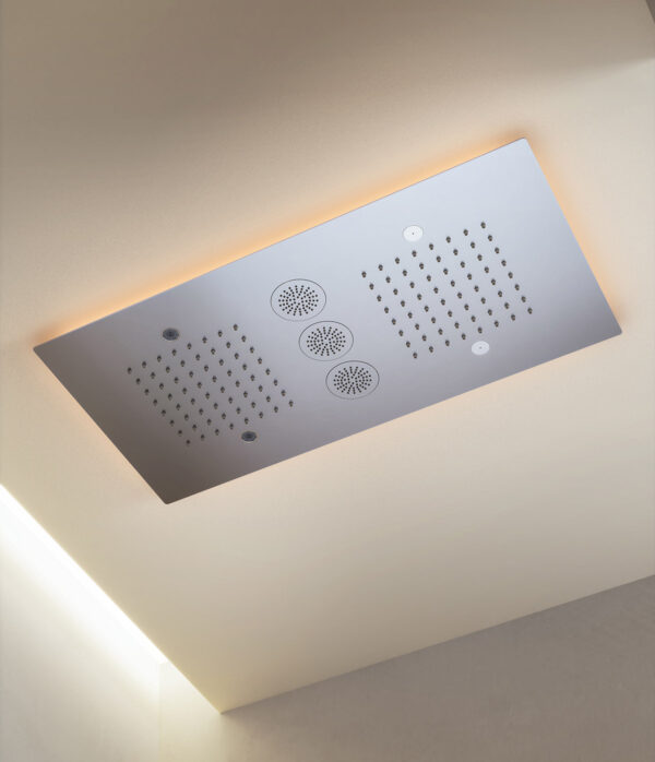 Soffione a incasso a controsoffitto 600x300 mm - Image 3