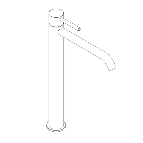 Miscelatore lavabo alto Ø 34 mm