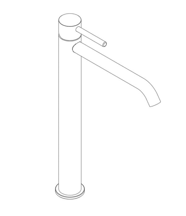 Miscelatore lavabo alto Ø 34 mm