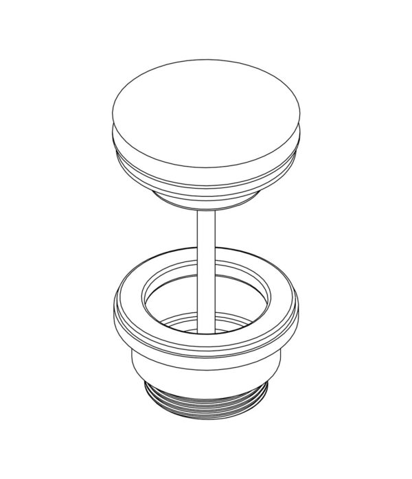 Scarico 1” 1/4” Click-Clack
